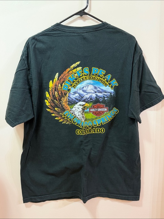 Harley-Davidson Other - Harley-Davidson Colorado Springs Short-Sleeve Tee with Multicolor Pikes Peak